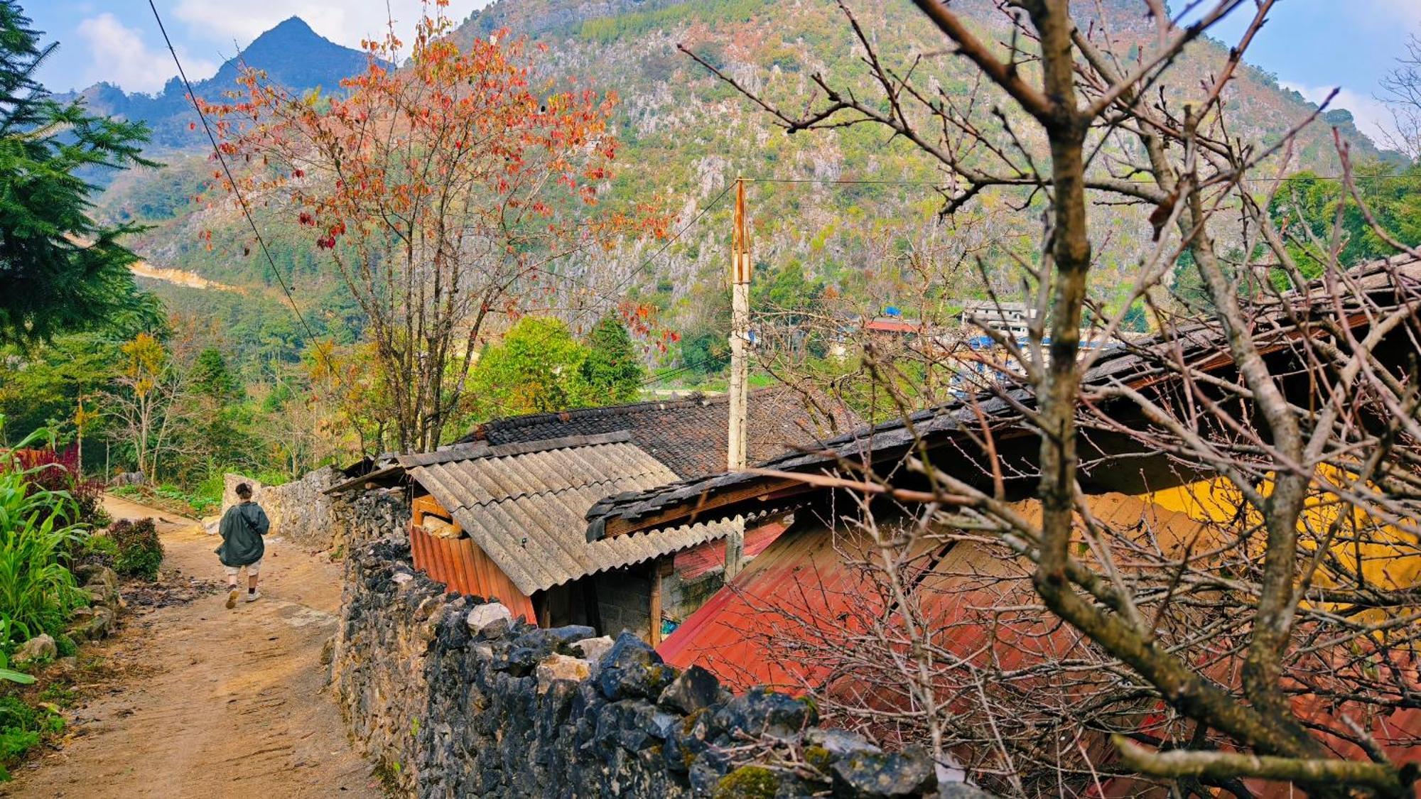 Nha Co Lao Xa Homestay Hmong & Bungalow Air Conditioner Донґван Екстер'єр фото